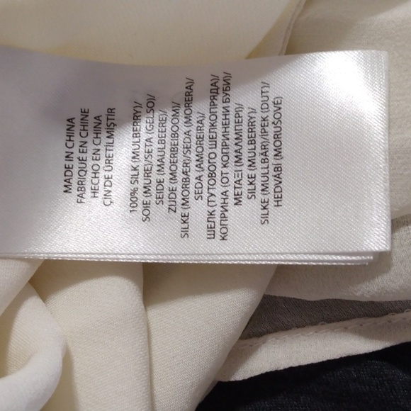 Polo Ralph Lauren Blue Label 100%Silk Blouse XS - Picture 3 of 7